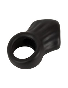 Cock Ring avec Ball Stretcher liquid silicone - Erecto  2